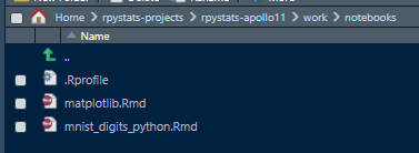 .Rrpofile for notebooks