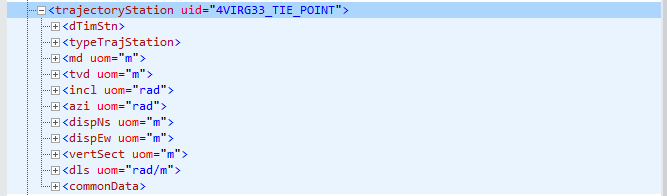 trajectoryStation with incomplete variables